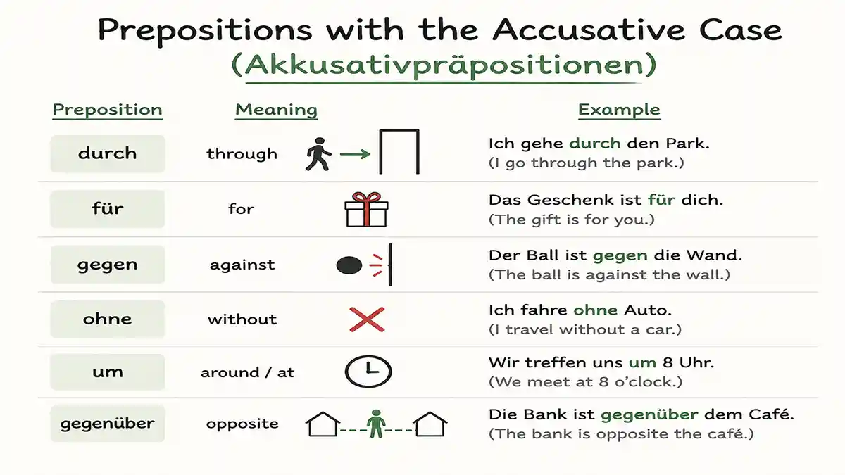Accusative Prepositions