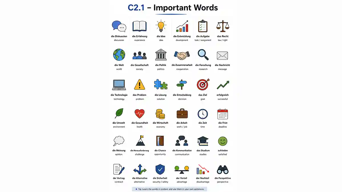 Keywords Level C2.1