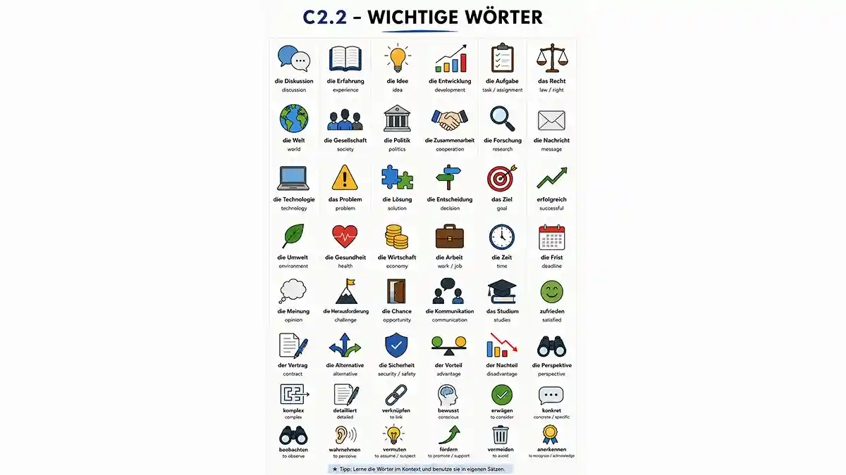 Keywords C2.2 Level