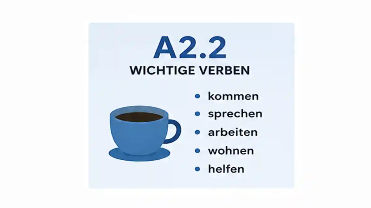 Important Verbs A2.2