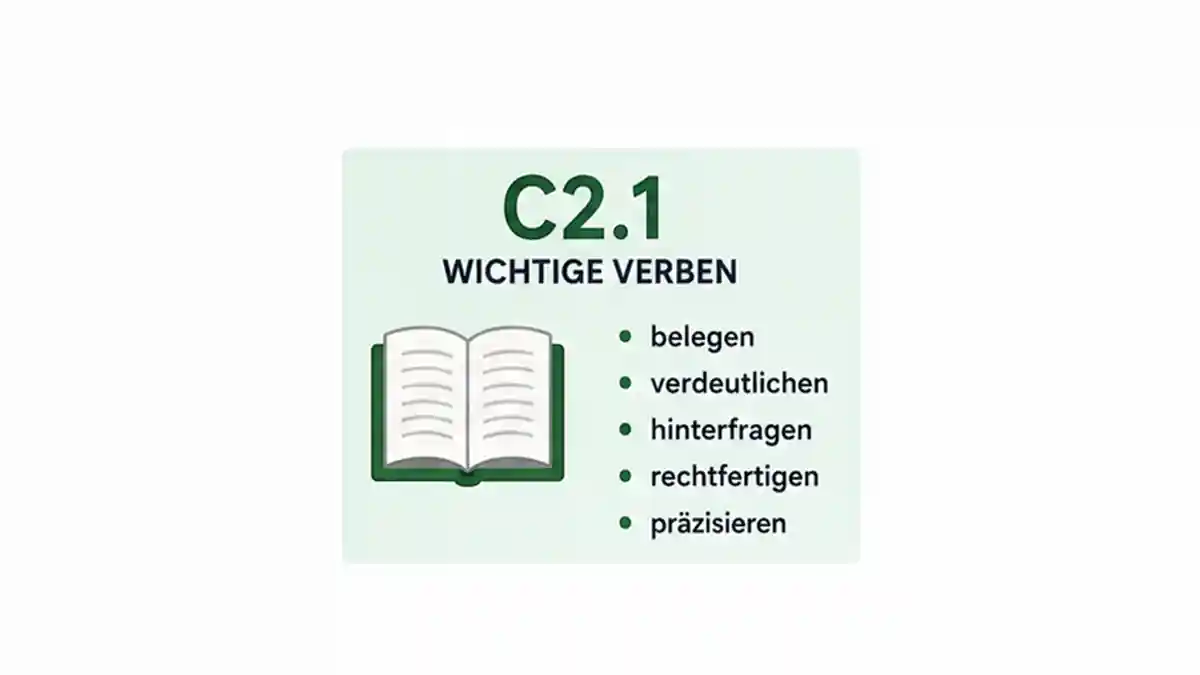 Important Verbs Level C2.1