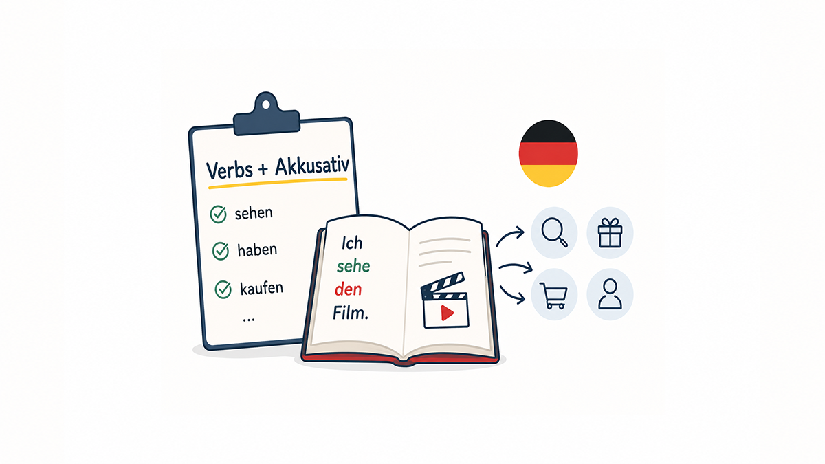 Wichtige Akkusativ Verben